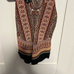 BoHo Paisley Print  Tank Top